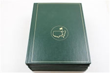 First Forty One, 1978, 1979, 1982, 1991, 2000 & 2005 Masters Tournament Green Annual Books