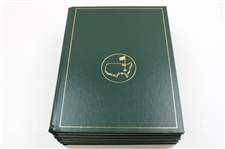 First Forty One, 1978, 1979, 1982, 1991, 2000 & 2005 Masters Tournament Green Annual Books