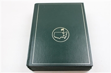 First Forty One, 1978, 1979, 1982, 1991, 2000 & 2005 Masters Tournament Green Annual Books