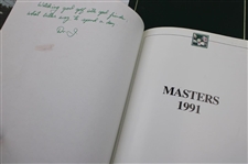 First Forty One, 1978, 1979, 1982, 1991, 2000 & 2005 Masters Tournament Green Annual Books