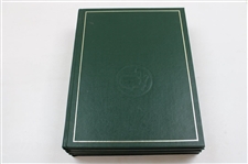 First Forty One, 1978, 1979, 1982, 1991, 2000 & 2005 Masters Tournament Green Annual Books