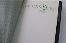 First Forty One, 1978, 1979, 1982, 1991, 2000 & 2005 Masters Tournament Green Annual Books