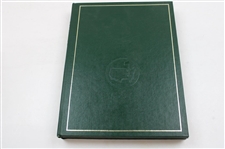 First Forty One, 1978, 1979, 1982, 1991, 2000 & 2005 Masters Tournament Green Annual Books