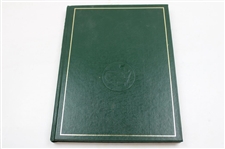 First Forty One, 1978, 1979, 1982, 1991, 2000 & 2005 Masters Tournament Green Annual Books