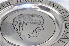 1974 & 1975 Walter Hagen Invitational Pewter Plates