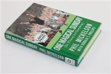 Phil Mickelson Signed 2005 'One Magical Sunday' Large Print Book JSA ALOA