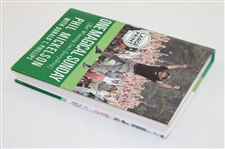 Phil Mickelson Signed 2005 'One Magical Sunday' Large Print Book JSA ALOA