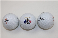 Two (2) Dozen 2001 Ltd Ed Ryder Cup Commemorative Golf Balls in Original Boxes & Sleeves