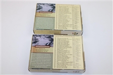 Two (2) Dozen 2001 Ltd Ed Ryder Cup Commemorative Golf Balls in Original Boxes & Sleeves