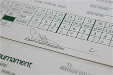 North, Strange, Janzen & (9) Others Signed 1993 & 1994 Memorial Tournament Official Scorecards