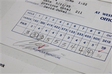 Crenshaw, Stadler, Duval & (5) Others Signed 1995 & 1999 Buick Classic Official Scorecards