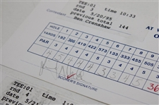Crenshaw, Stadler, Duval & (5) Others Signed 1995 & 1999 Buick Classic Official Scorecards