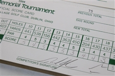 Crenshaw, Zoeller & (10) Others Signed 1993 & 1994 Memorial Tournament Official Scorecards