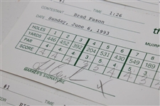 Crenshaw, Zoeller & (10) Others Signed 1993 & 1994 Memorial Tournament Official Scorecards