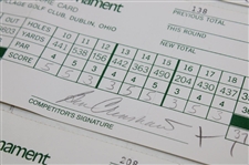 Crenshaw, Zoeller & (10) Others Signed 1993 & 1994 Memorial Tournament Official Scorecards