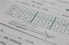 Crenshaw, Zoeller & (10) Others Signed 1993 & 1994 Memorial Tournament Official Scorecards