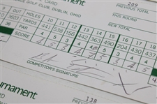 Crenshaw, Zoeller & (10) Others Signed 1993 & 1994 Memorial Tournament Official Scorecards