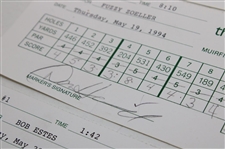 Crenshaw, Zoeller & (10) Others Signed 1993 & 1994 Memorial Tournament Official Scorecards