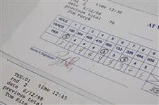 Kite, Faldo, Furyk & (3) Others Signed 1998 Buick Classic Official Scorecards
