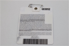Charl Schwartzel Signed 2011 Masters Tournament SERIES Badge #Q03052 JSA ALOA