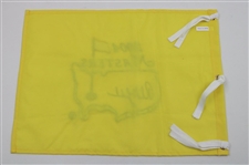 Phil Mickelson Signed 2004 Masters Tournament Embroidered Flag JSA ALOA