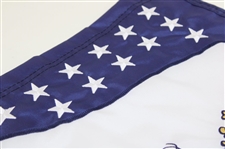 Trump National Doral Embroidered Red, White & Blue Course Flag