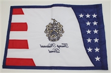 Trump National Doral Embroidered Red, White & Blue Course Flag