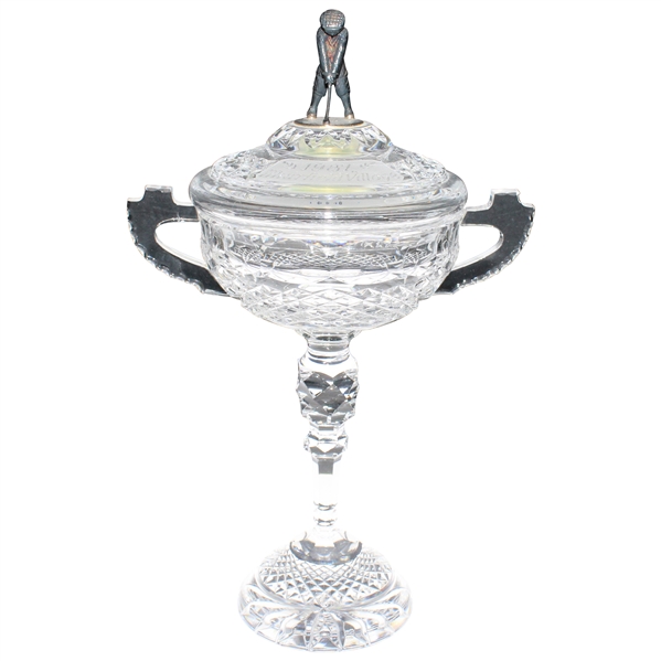 1987 Ryder Cup at Muirfield Village Team USA Crystal Trophy Awarded to Mark Calcavecchia
