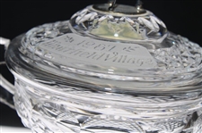 1987 Ryder Cup at Muirfield Village Team USA Crystal Trophy Awarded to Mark Calcavecchia