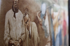 Original 'Best of US Open Champions' Incl. Jones, Tiger & Jack Oil Painting Signed by Artist Robert Fletcher - Framed