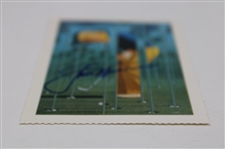 Jack Nicklaus Signed 1981 Smithsonian Champions of American Sport Card JSA ALOA