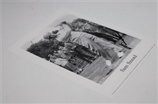 Sam Snead Signed The Duffer's Gallery Post-Swing Black & White Ad Photo JSA ALOA