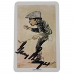 Gary Player Signed 1979 Venorlandus World of Sport Our Heroes Flik-Cards Golf Card #24 JSA ALOA