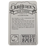 Gary Player Signed 1979 Venorlandus World of Sport Our Heroes Flik-Cards Golf Card #24 JSA ALOA