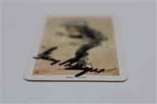 Gary Player Signed 1979 Venorlandus World of Sport Our Heroes Flik-Cards Golf Card #24 JSA ALOA