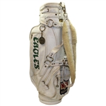 NFL Legend Don Burroughs' Personal Philadelphia Eagles w/Jersey Number Full Size Belding Golf Bag