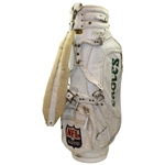 NFL Legend Don Burroughs' Personal Philadelphia Eagles w/Jersey Number Full Size Belding Golf Bag