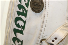 NFL Legend Don Burroughs' Personal Philadelphia Eagles w/Jersey Number Full Size Belding Golf Bag