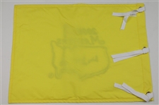 Billy Casper Signed 2008 Masters Flag w/'1970' & Signed Wire Photo JSA ALOA