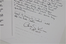 Ben Hogan's Personal Photo W/ Jones, Demaret, Nelson & Hogan W/ Letter