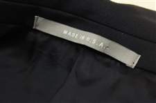 Bobby Clampett's Personal Worn CBS Sports Masters Analyst Navy Blue Hickey Freeman Blazer Jacket 