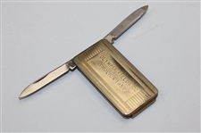 1959 Olympia Fields Country Club Frolics Money Clip/Knife