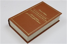 1899-1939 Limited Edition 'Anthology of the Golf Ball' Original Molds Display - Brown