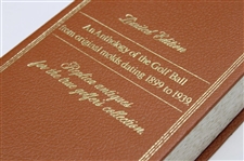 1899-1939 Limited Edition 'Anthology of the Golf Ball' Original Molds Display - Brown