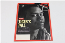 Six (6)  Assorted Magazines w/Tiger Woods On Cover From Years 2000-2002