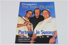 Six (6)  Assorted Magazines w/Tiger Woods On Cover From Years 2000-2002