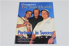 Six (6)  Assorted Magazines w/Tiger Woods On Cover From Years 2000-2002