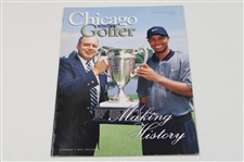 Six (6)  Assorted Magazines w/Tiger Woods On Cover From Years 2000-2002