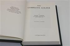 Two (2) Golf Classics: 'The Complete Golfer' by Harry Vardon & 'Bobby Jones On Golf' by Bobby Jones