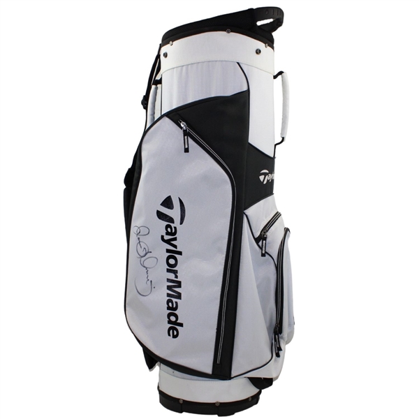 Rory McIlroy Signed Taylormade Black & White Full Size Golf Bag JSA ALOA